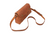 Жіноча шкіряна сумка Смурфетка - Світло-коричнева 708 фото
