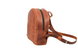 Жіночий шкіряний рюкзак Mini - Темно-коричневий 713