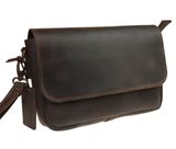 Шкіряна жіноча сумочка клатч Classic - Світло-коричнева 802 фото