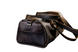Брутальна шкіряна дорожня / спортивна сумка - Темно-коричнева 686