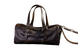 Брутальна шкіряна дорожня / спортивна сумка - Темно-коричнева 686
