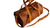Брутальна шкіряна дорожня / спортивна сумка - Світло-коричнева 686 фото
