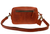 Шкіряна жіноча сумочка клатч "FS" - Світло-коричнева 763 фото