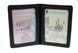 Обкладинка прозора для автодокументів / ID паспорта (чорна) 855