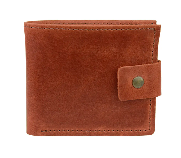 Шкіряний гаманець Classic Plus - Світло-коричневий 750 фото