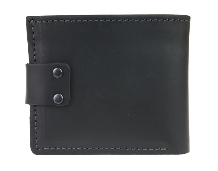 Кожаный кошелек Classic Plus - Черный 750 фото
