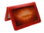 Обкладинка прозора для автодокументів / ID паспорта (червона) 855 фото