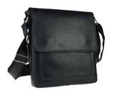 Кожаная мужская сумка M2 series - Черная 789 фото