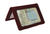 Обкладинка прозора для автодокументів / ID паспорта (марсала) 855 фото