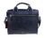 Шкіряна сумка Universal для документів А4 / ноутбука - Синя 795 фото