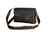 Шкіряна жіноча сумка Blank – Темно-коричнева 673 фото