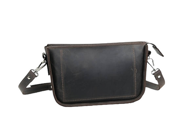 Женская кожаная сумочка "Nature" - Темно-коричневый 701 фото