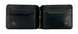 Шкіряний гаманець з затиском Double - Зелений 745