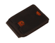 Шкіряний гаманець з затиском Simple - Темно-коричневий 744