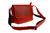 Шкіряна жіноча сумка FreeSkin «Wave» S - Червона 799 фото
