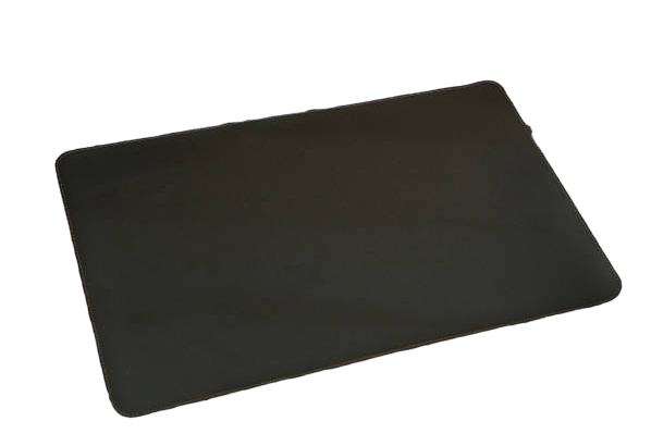 Шкіряний бювар, підкладка на стіл (під ноутбук) 375 х 600 мм - Темно-коричневий 903 фото