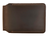 Шкіряний гаманець з затиском Double - Темно-коричневий 745 фото
