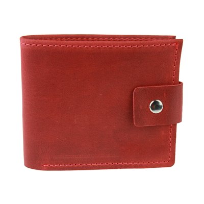 Кожаный кошелек Classic Plus - Красный 750 фото