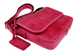 Шкіряна жіноча сумка «Wave» M – Фуксія (пурпурна) 800